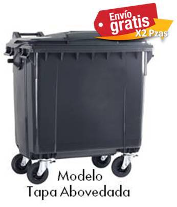Contenedor de basura Industrial de 660lts Importado Dust ESE